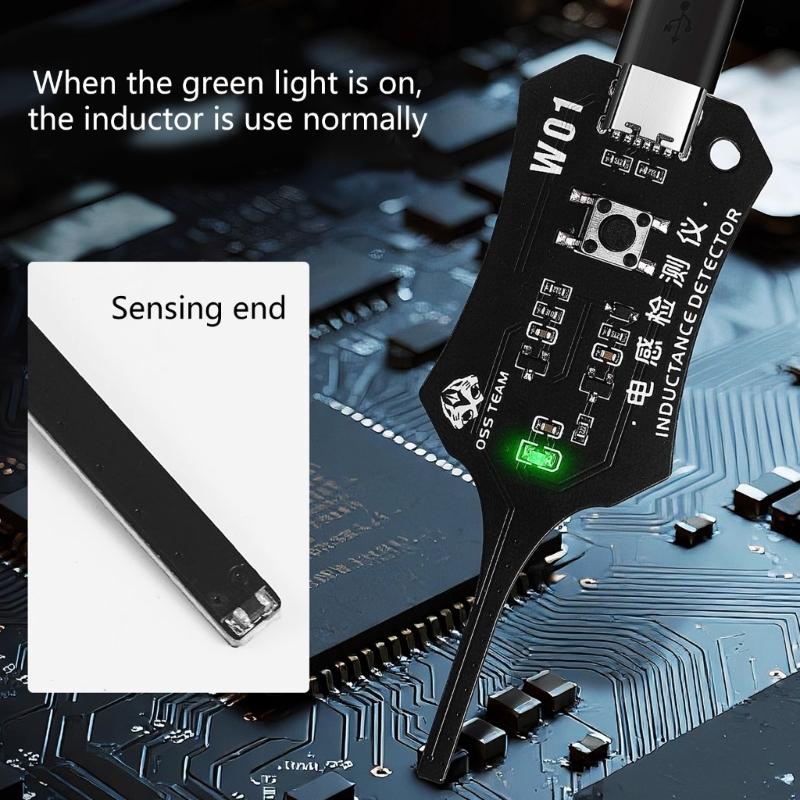 Universal Inductance Tester W01 Inductor Detectors With Compactly Construction And Immediate Fault Detection Capabilities