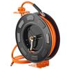 Retractable Air Hose Reel 3/8 IN X 65 FT Hybrid Air Hose Reel Max 300 PSI