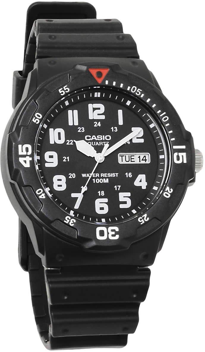 

Мужские аналоговые часы для дайвинга Casio MRW-200H-1B с полиуретановым ремешком [Параллельный импорт]
