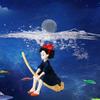 Cartoon Kawaii Mädchen Figur Aquarium Hängend Schwebend Fischbecken Landschaftsdekoration Schwebende Kugel Kreatives Ornament Hobby Spielzeug
