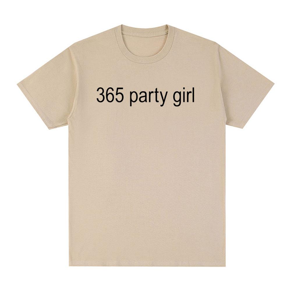 Party Girl Charli XCX Brat 360 Album T Shirt Men's Women Fashion Harajuku T-shirt Cotton Casual Cozy Oversized T-shirts