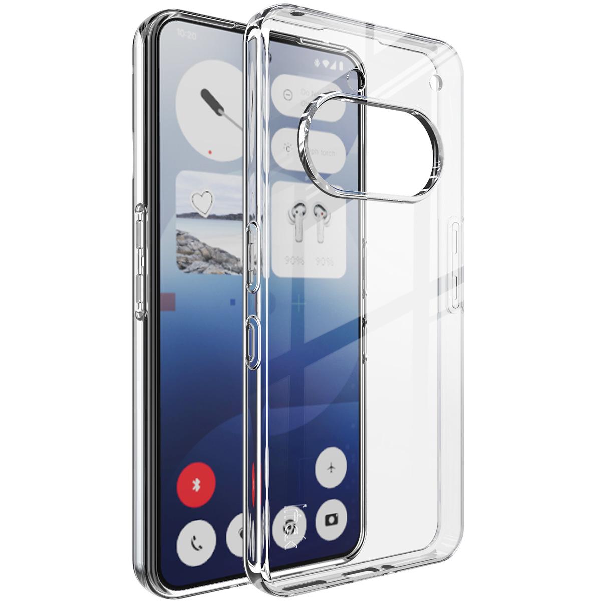 

IMAK UX-10 Series For Nothing Phone (3a) Clear Phone Case Soft TPU Mobile Back Cover As Shown A