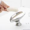 Leaf Shape Soap Dish Gold Silver Bathroom Storage Holder Elegant Soap Rack  Kitchen