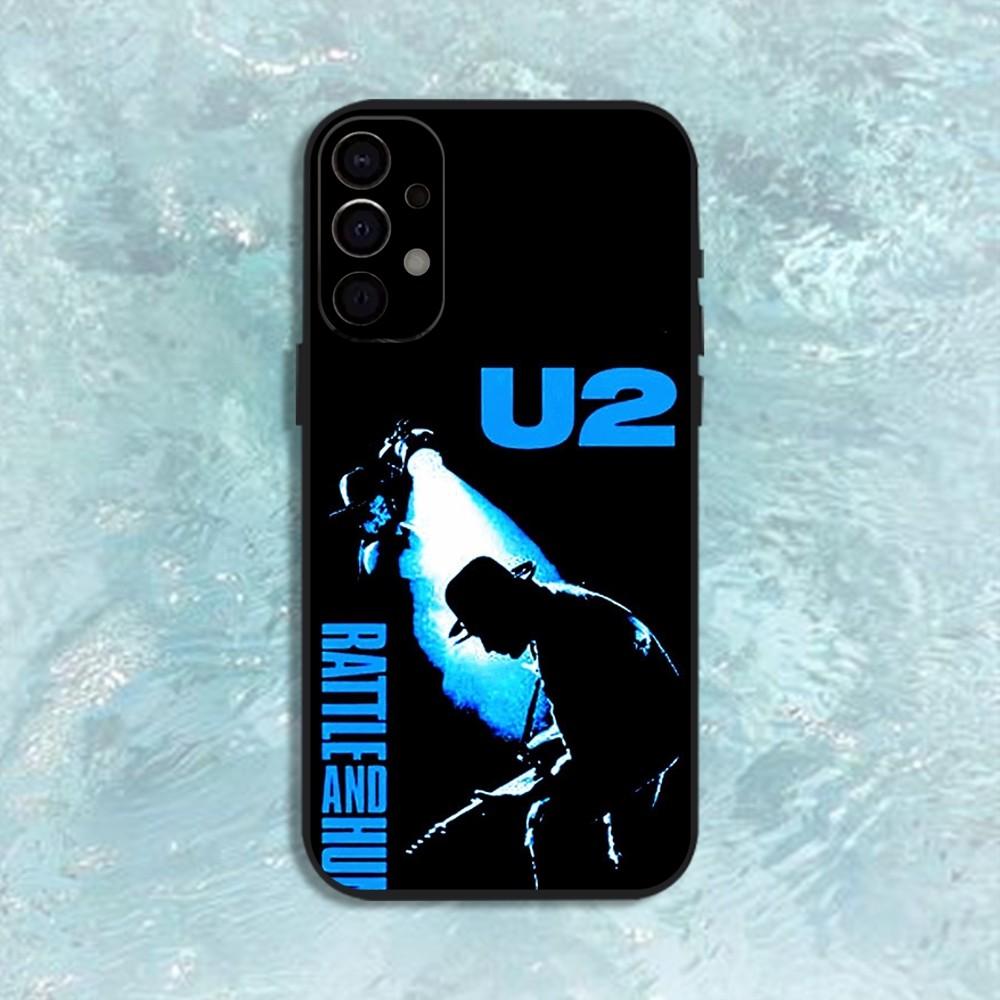 

Band U-U2 Phone Case For Samsung S25,S24,S21,S22,S23,S30,Ultra,S20,Plus,Fe,Lite,Note,10,9,5G Black Cover Samsung S25ULTRA