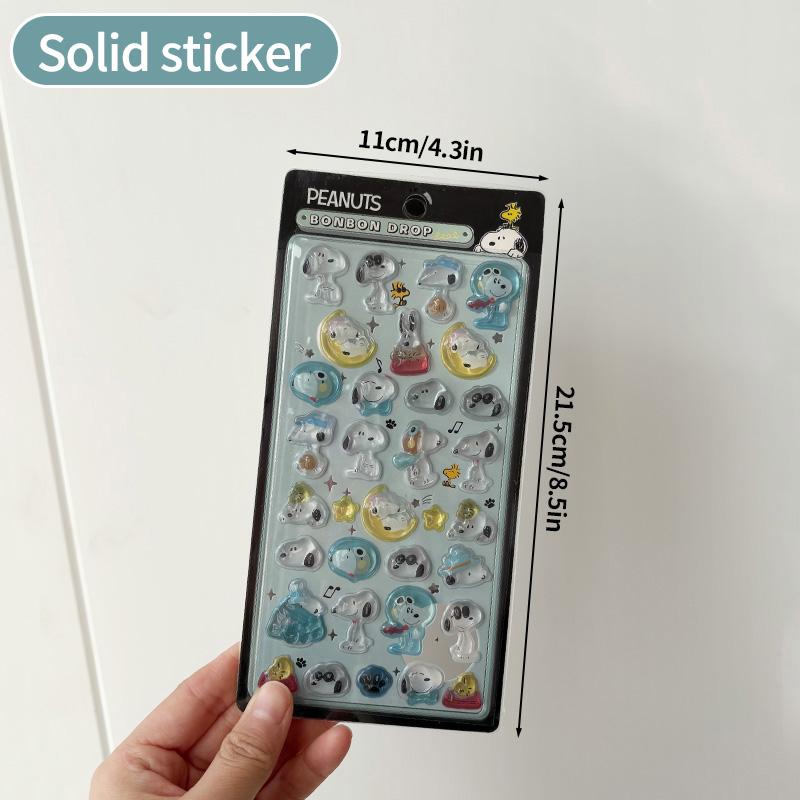 Sanrio Cartoon Sticker Hello Kitty Kuromi My Melody Aesthetic Sticker Cinnamoroll DIY Scrapbook Bonbon Drop Decal Party Favor