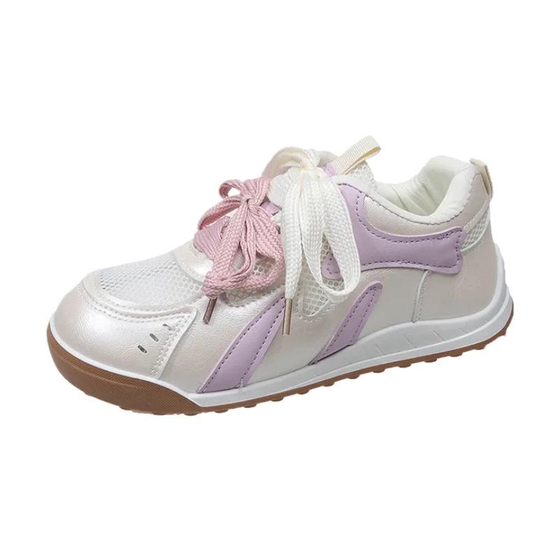 Summer popular mesh breathable moral training board shoes women's 2025 new mesh shoes super fire niche leisure sports white shoes