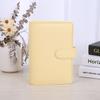 Custom Pu Leather Budget Binder Office Supplies With Buckle Notebook Planner Cover A5 Binder Ring Bound Planner