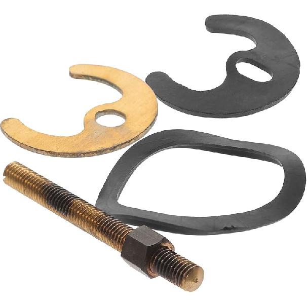 

1 комплект подковообразных монтажных аксессуаров крепежный кронштейн держатель раковины инструмент для фиксации смесителя фитинг для крепления смесителя раковины контргайки кухонная гайка против ослабления As Shown 2