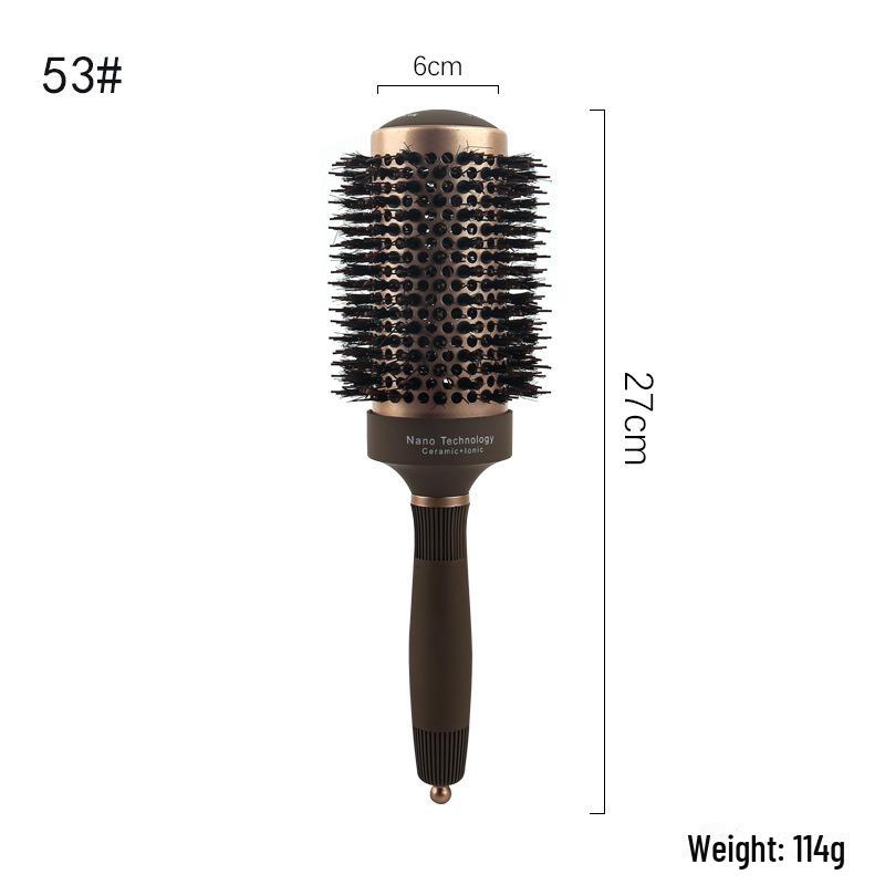 

Керамическая круглая расческа из щетины кабана с алюминиевой трубкой Starts from one unit