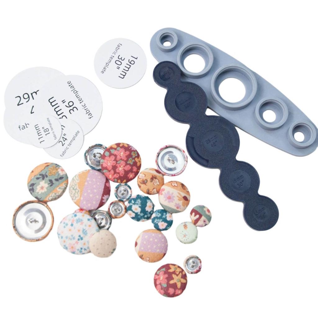 Universal Tool for Cover Buttons DIY Cloth Buttons Help Make Own Covered Buttons Size: 11mm 15mm 19mm 23mm 29mm