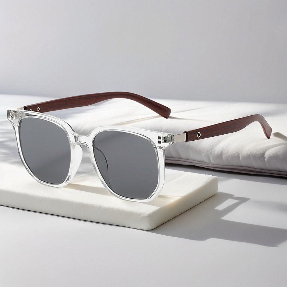 Ochelari de Soare Vintage cu Protecție UV, cu Aspect de Lemn, pentru Exterior, Fotografie de StradăX Ciclism, Nuanțe pentru Femei și Bărbați