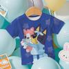 Moda Bluey 3D T-shirt da Uomo Estiva Fresca Manica Corta Stampa Cartone Animato Anime Casual Outdoor Magliette Uomo e Donna Top