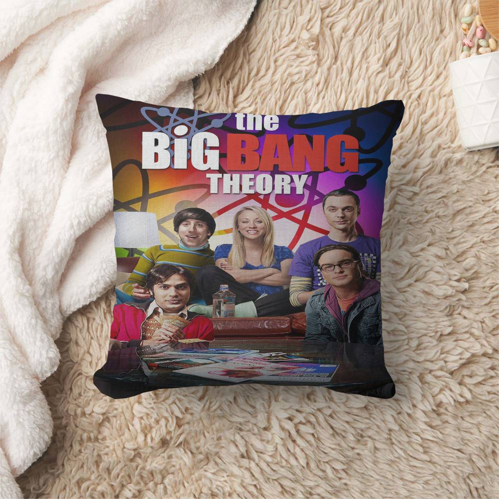 The Big Bang Theory Classic Tv Cushion Cover Polyester Sofa Cushions Decorative Throw Pillows Home Decoration Pillowcover