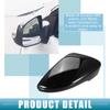 Kolip 1 Pair Rearview Mirror Cover Cap, Door Wing Mirror Outside Housing Protector Compatible For CC 2010-2016 MK7 B7