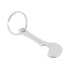 Keychain Trolley Tokens Pendant ,Keychain Bottle Opener Tool ,Pocket ,Keyring for Shopping