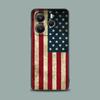 American USA Flag Five-pointed Star Phone Case for Xiaomi Redmi 14C 12C 10C 13C 4G Redmi Note 14 13 12 11 10 Pro Plus 12S Cover