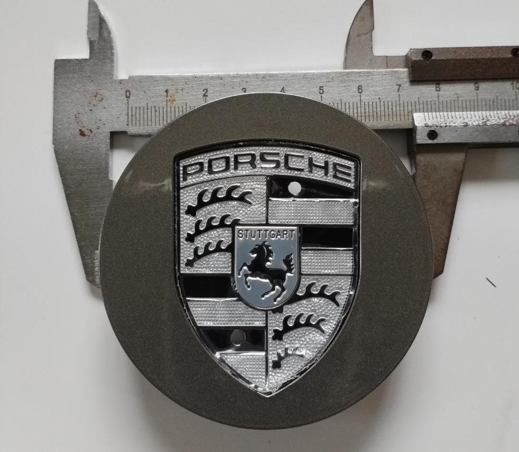 Porsche Cayenne/Macan/Panamera/718/Taycan/911 Radnabenkappe Farbiges Aufkleber