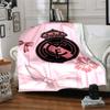 1Pc Rangers Fc Crest Union Jack Blanket For Couch Bed Plush Cozy Fuzzy Blanket Super Soft Warm Blankets For Fall And Winter 0918223
