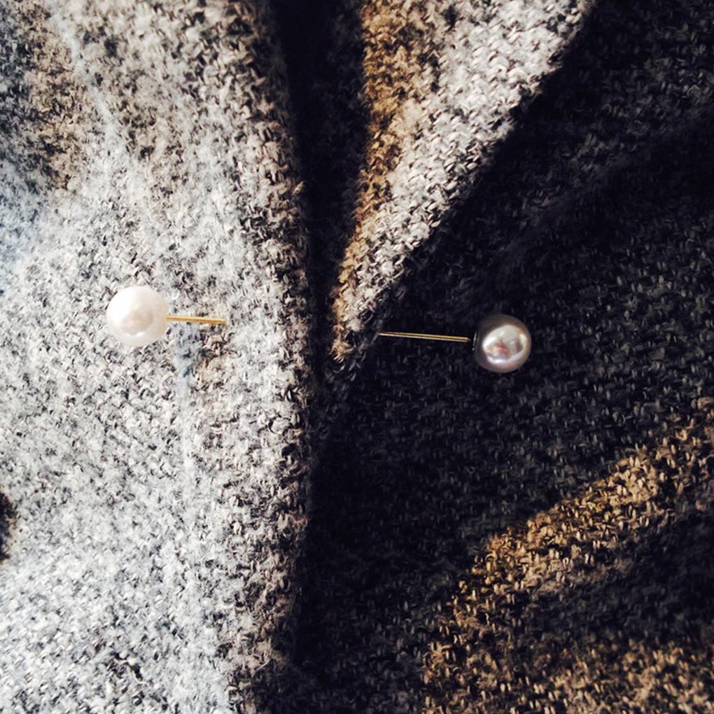 Brooch Pin Cardigan Adornment Fashion Accessory Clothing Adornment Adult Dress Decor Simple Style Lapel Pins Jewelry Gift