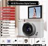 Retro CCD HD Flip Screen 4K DSLR with Dual Camera & Fill Light