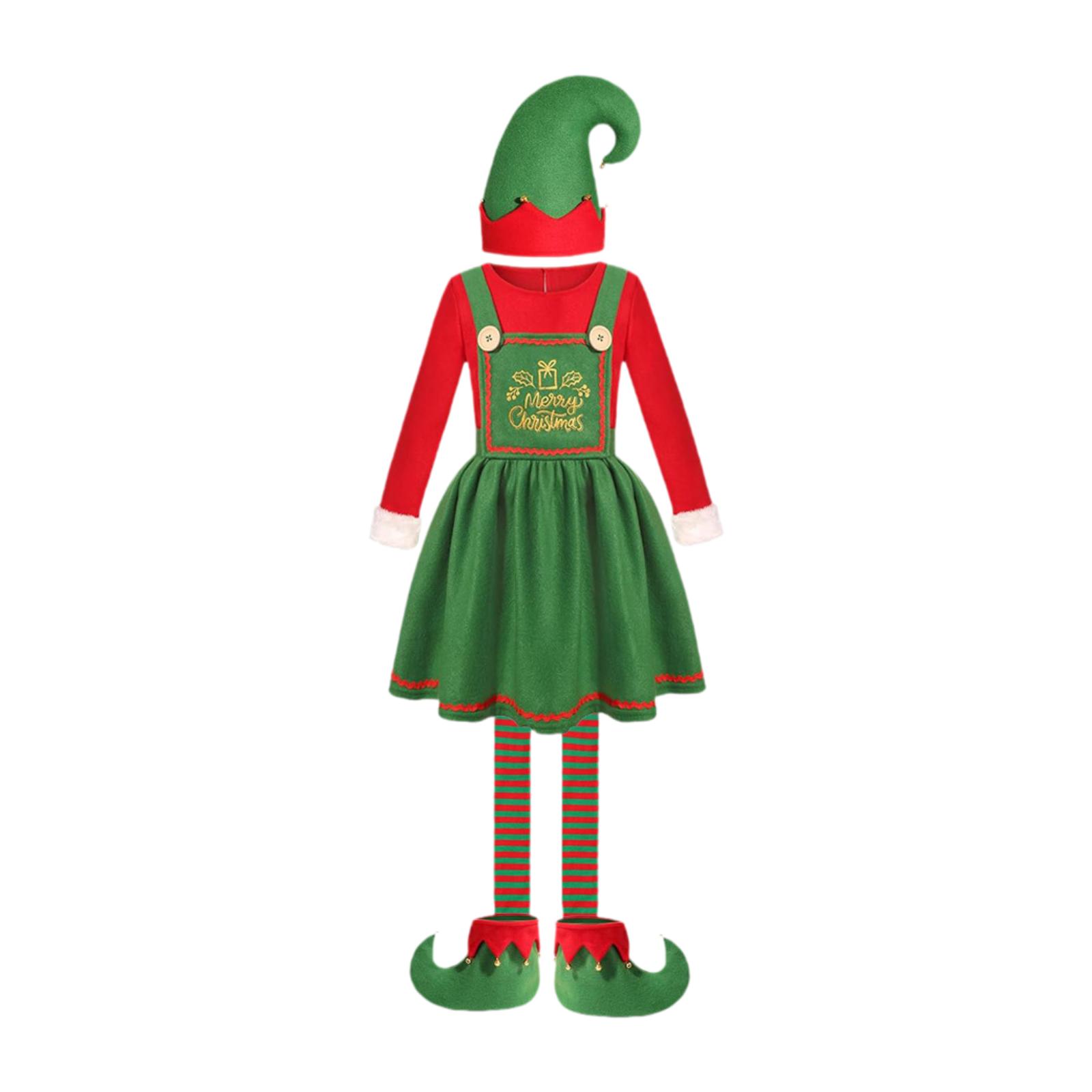 

Рождественский костюм для взрослых с носками, одежда для карнавала, дня рождения, Марди Гра для женщин