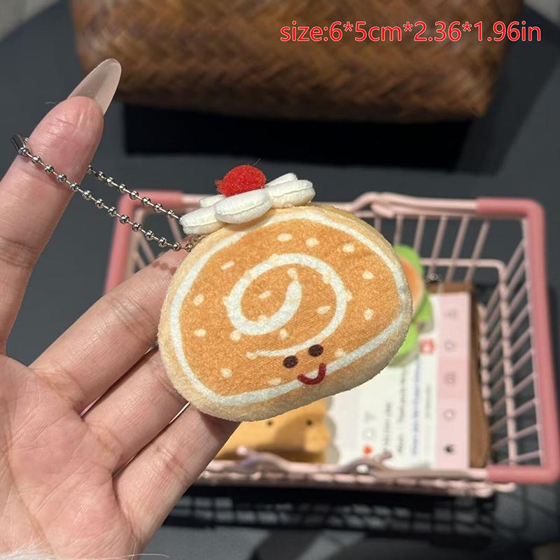 

Креативный кулон для еды, брелок для ключей, украшение для сумки для девочек, брелок для ключей от машины, детские подарки