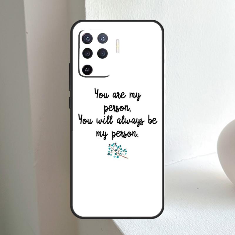 

Анатомия Грей Ты мой человек Для OPPO A80 A60 A40 A5 A6 Pro A15 A17 A57 A16 A76 A96 A18 A38 A58 A78 A98 A54 A74 A94 Чехол OPPO A40 A40m