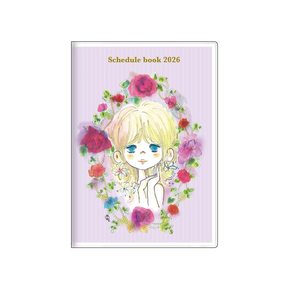 Stationery Ado Mizumori Planner 2026 Monthly B6 Violet S2958953 Sun-Star