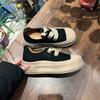 Retro little white shoes spring new thick-soled heightening board shoes casual big-headed women's shoes versatile and not tired feet single shoes