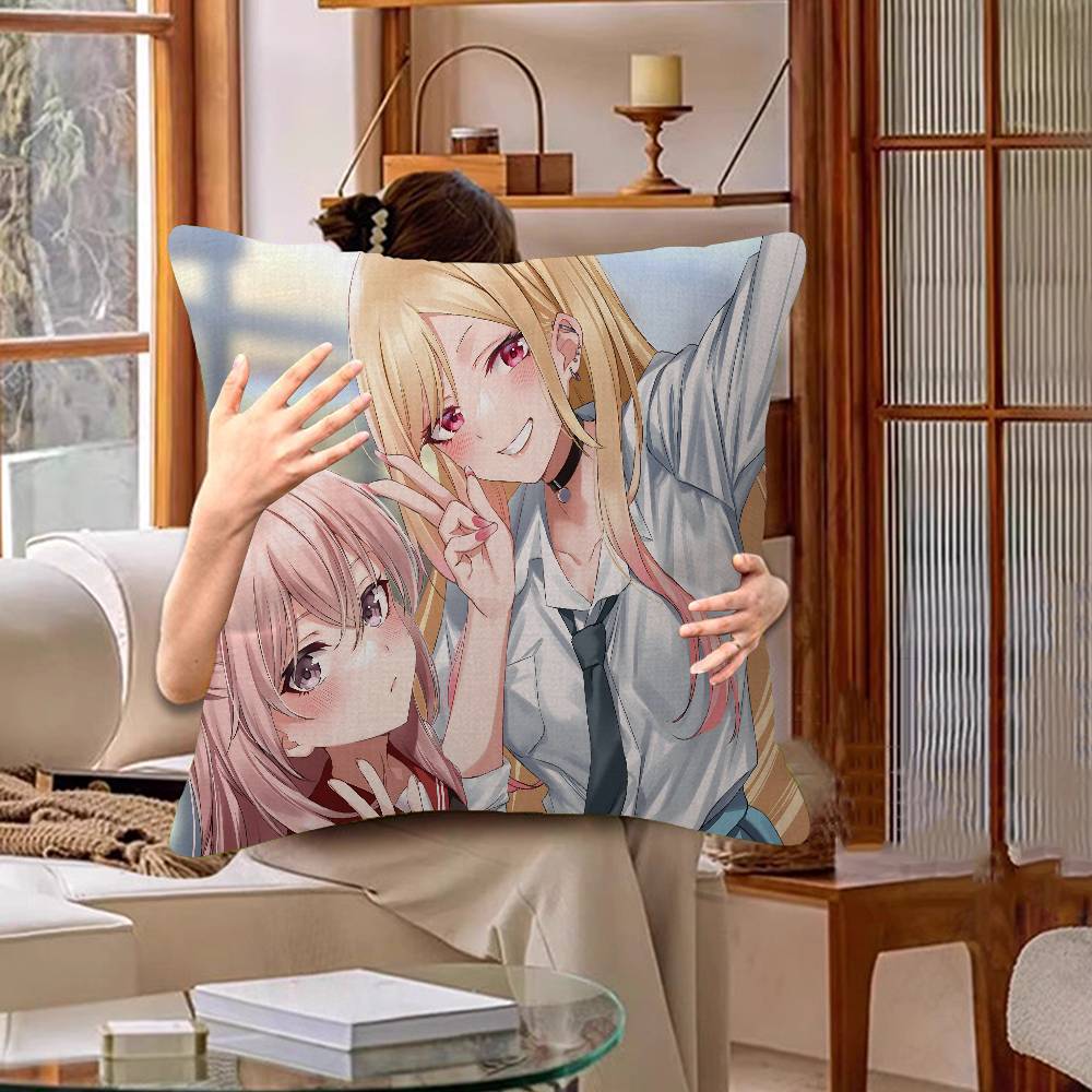 Můj Šaty Up Darling MMarin Kitagawa Polštář Dárky Domácí Kancelářský Nábytek Ložnice Pohovka Potah na Polštář do Auta pouzdro 45x45cm