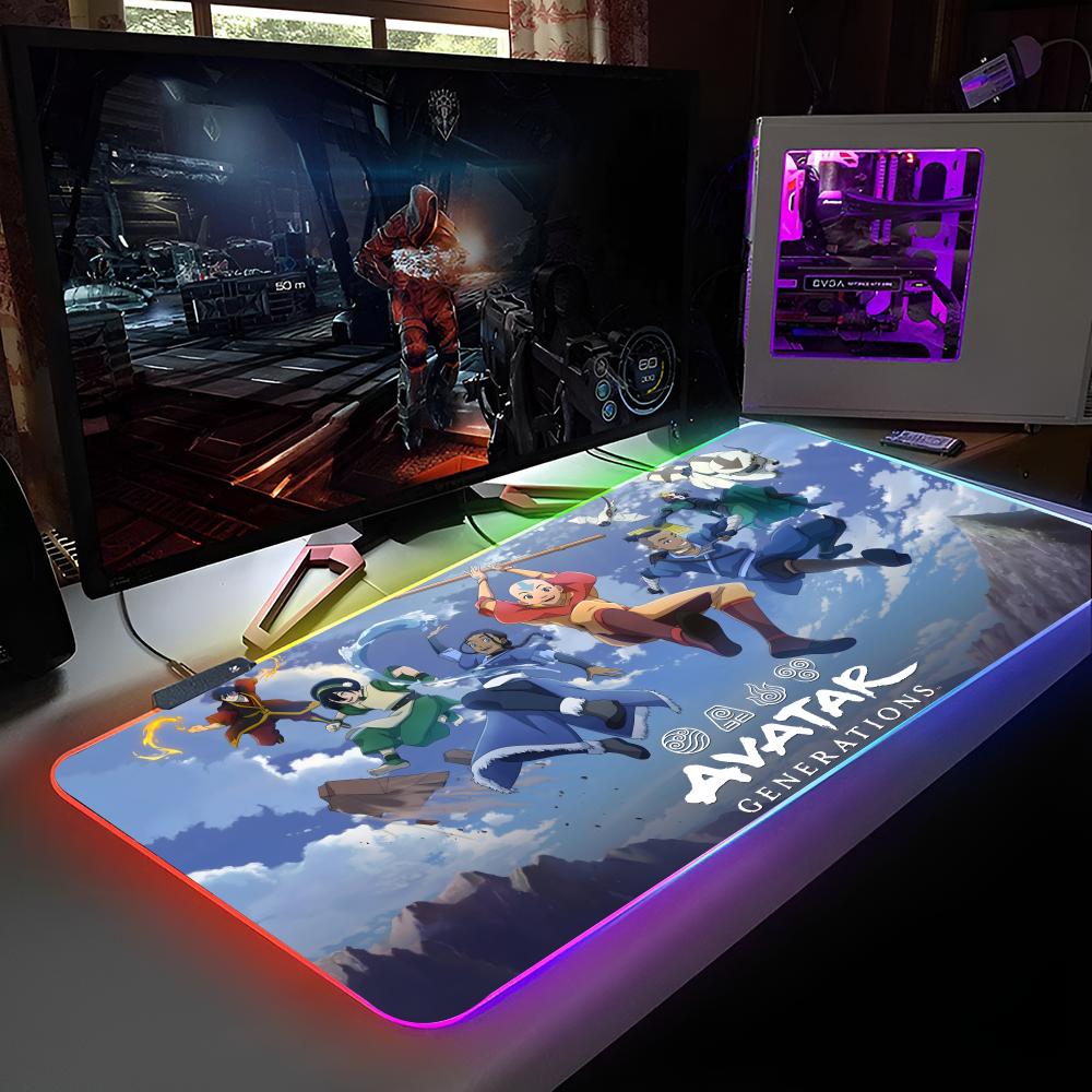 

Аватар: Легенда об Аанге Коврик для мыши RGB-подсветка Коврик для мыши ноутбука Коврик для мыши ноутбука Игровой Коврик для игрового стола Игровые аксессуары RGB600x300x3mm