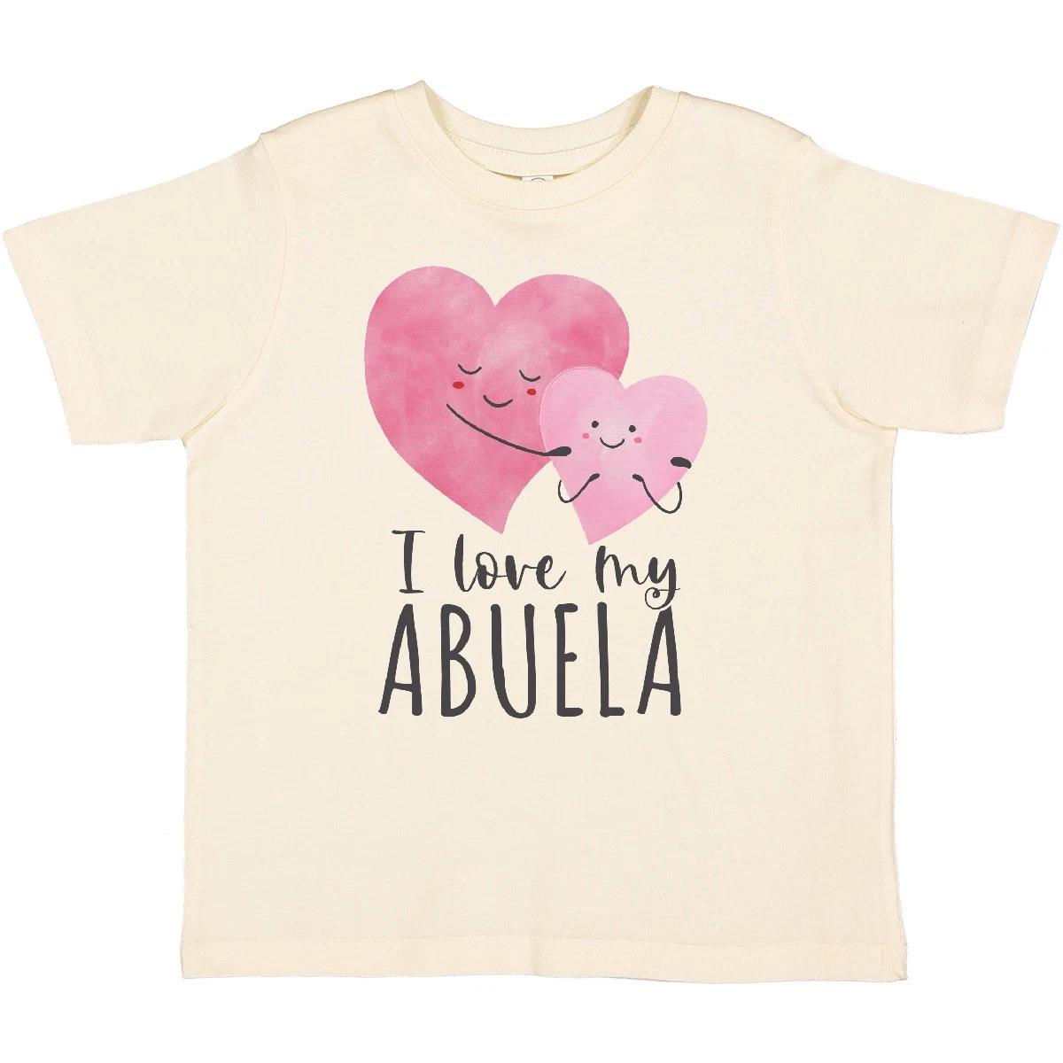Inktastic I Love My Abuela Toddler T-Shirt Abuelas Grandma New Grandmother From 160
