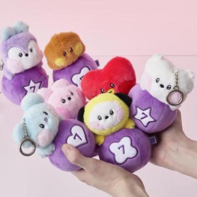 Minini Lucky Gacha Plush Doll Keyring (7 Options)