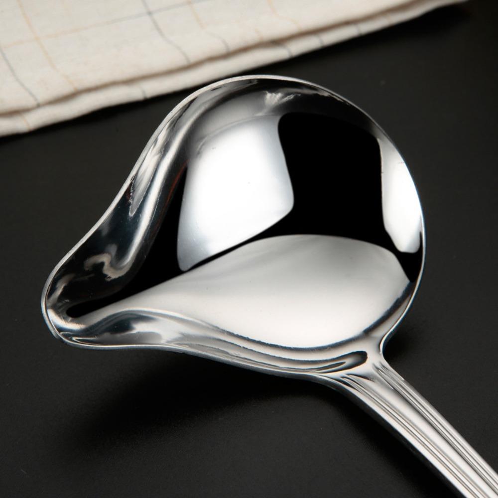 Reusable Effortless Soup Multifunctional Oil Spoon Cooking Tool Soup Spoon  Sauce Serving