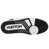 Louis Vuitton Trainer Low 'Velcro Strap - Black Monogram Denim' 1A9ZB0