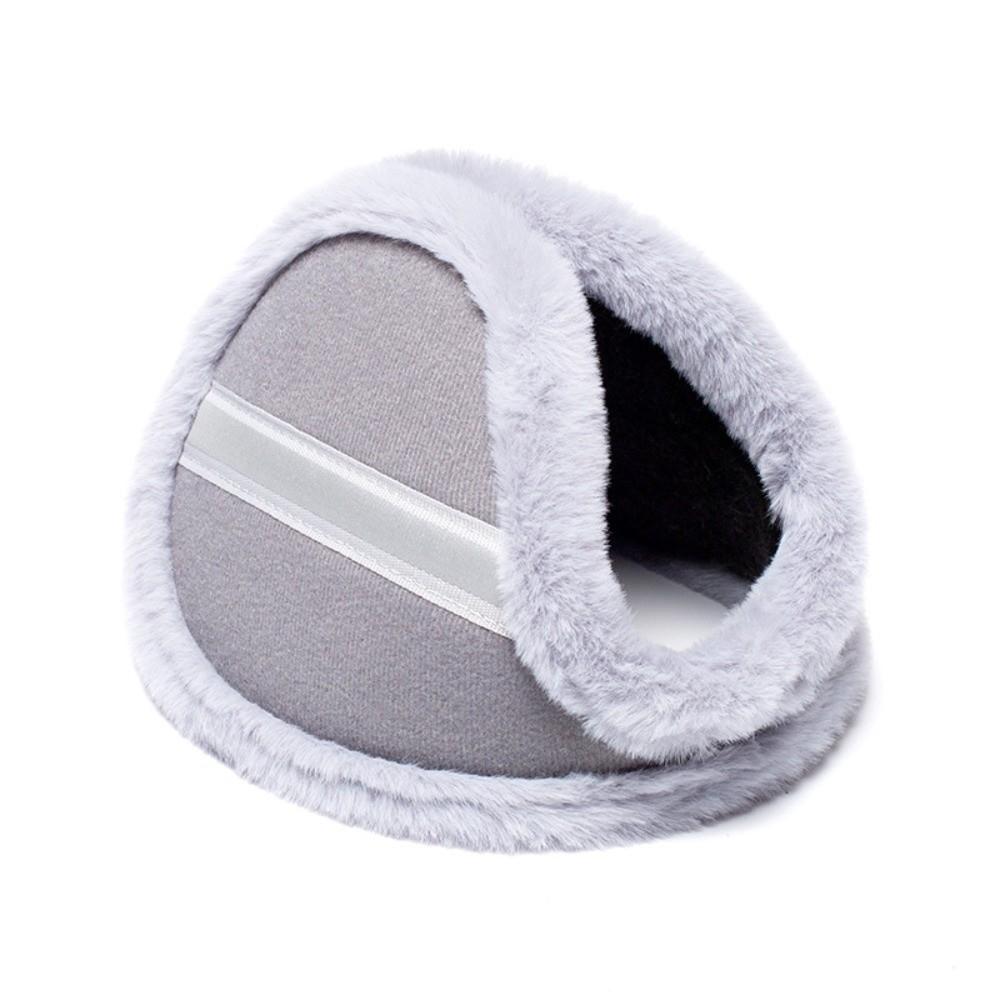 Antifreeze Plush Earmuff Windproof Keep Warm Ear Warm Protector Cold Proof Thicken Autumn Winter Warm Ear Muff For Men Women серый