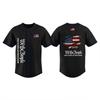 Unisex Baseball Jersey Lightweight Athletic Top Independence Day Print Full Sleeve Casual Shirt Suitable for Outdoor Sports and Daily Wear
