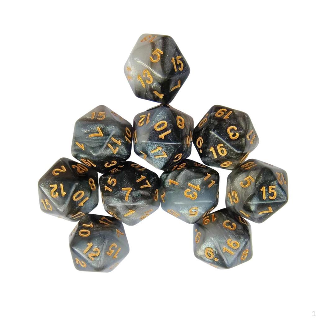 Polyhedral Dice Assortment for Interactive Gaming Sessions