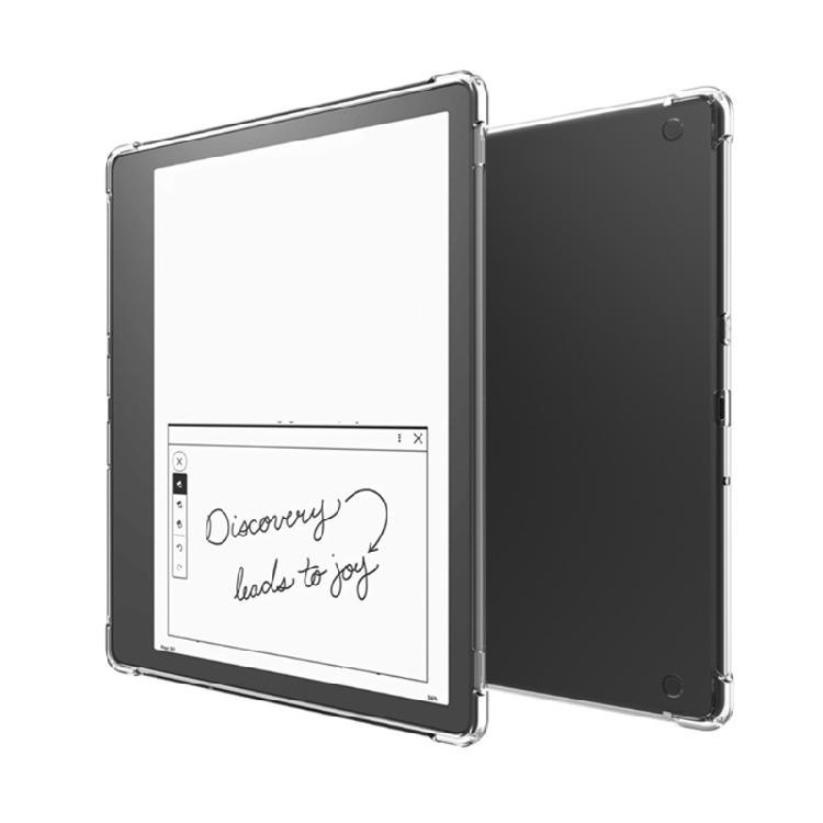 Silicone Transparents TPU Case for Scribe 10.2inch 2022/2024 with Pen Holder and Scratch Resistance Air Bag