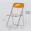 Transparent Acrylic Vanity Chair