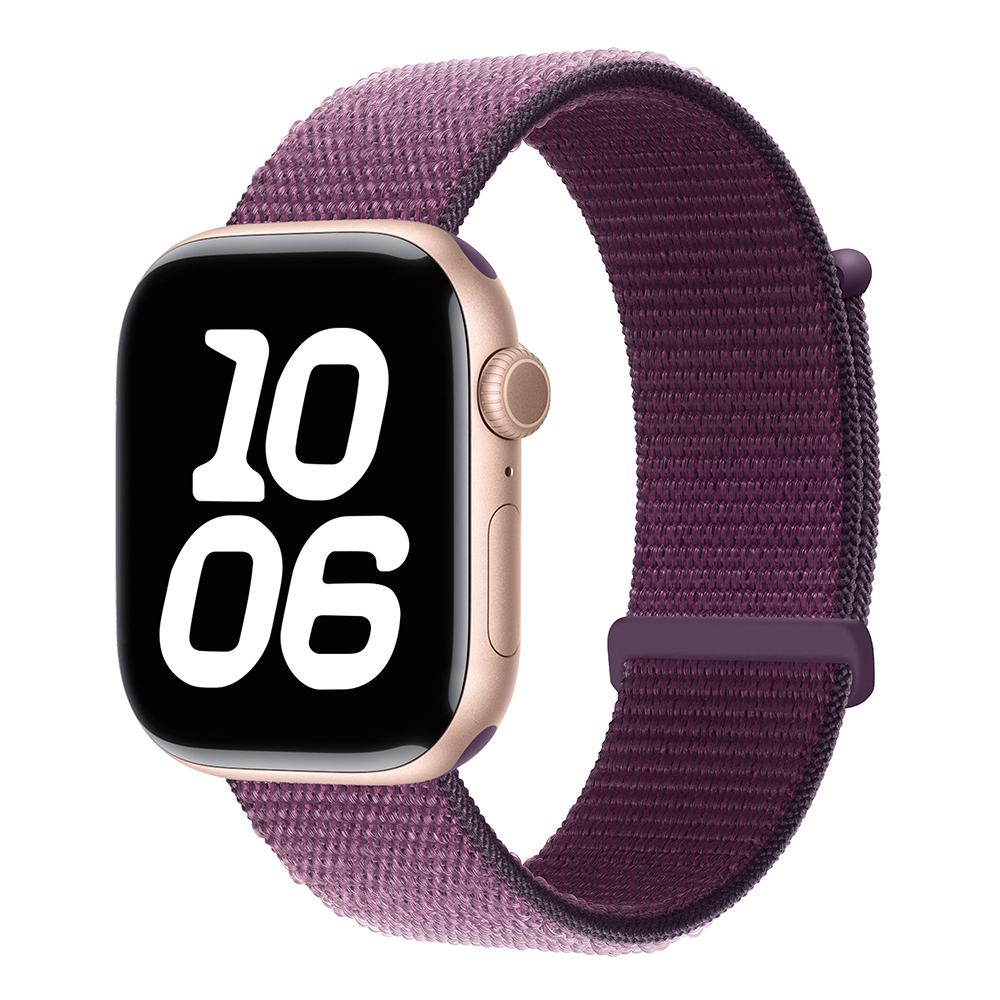 Laço de Nylon para Pulseira Apple Watch 46mm 45mm 44mm 49mm 46mm 40mm 41mm 38mm 42mm Correa Pulseira iWatch Série 6 Se 7 8 9 10 11 ultra1/2/3 pulseira