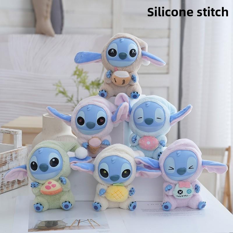 Stitch Plush Toy With Pp Cotton Filling Collectible Gift For Kids And Fans