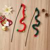 Christmas Plush Cat Toy, Sound Bell Tassel Cat Toy, Cat Toy, Self-entertaining and Boring Cat Toy
