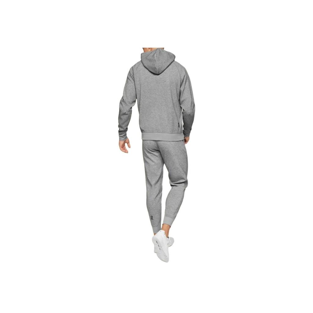 On Zipped Hoodie Solid Color Lg Sleeve Zip-Up Jacket Sweatshirt Men hoodies 1ME11440423