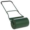 40L Garden Lawn Roller, Water Sand Filled Outdoor Grass Roller, Diameter 32cm Heavy Duty Metal Lawn Push Rolling Tool for Grass Seeding