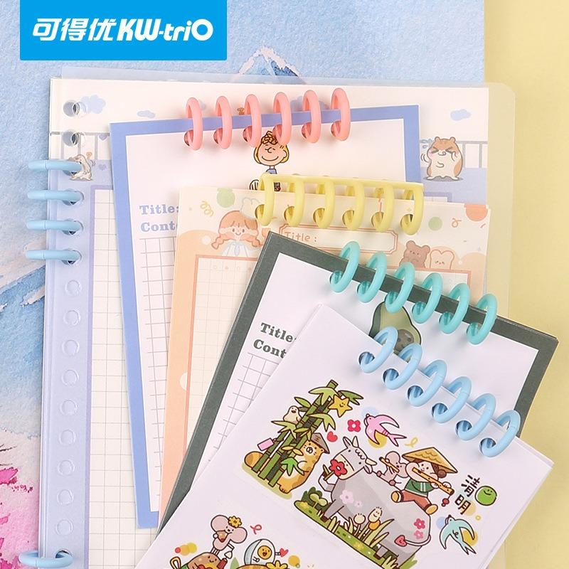 Cuttable Plastic 30 Hole Loose Leaf Binding Ring For A4 Book Binding