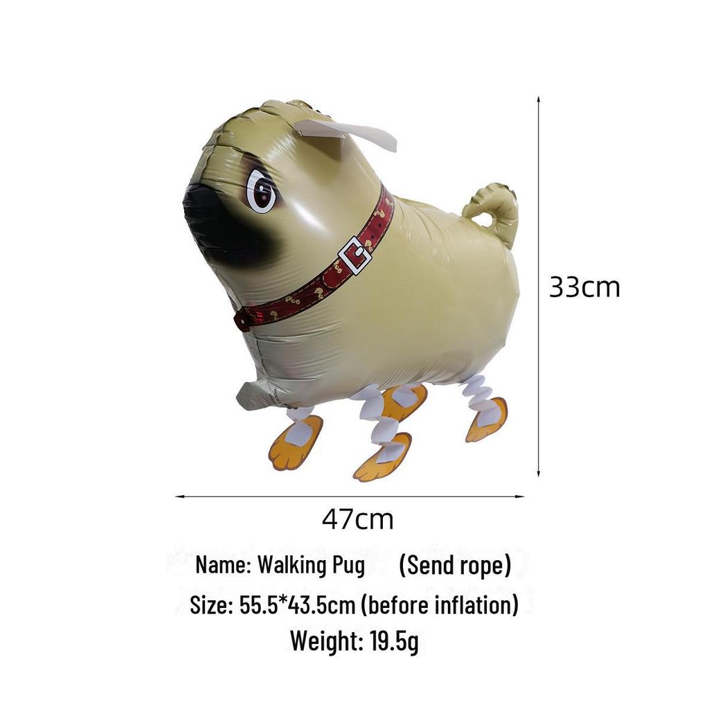 "Internet Celebrity Walking Balloons - Pig, Sheep, and Duck Designs for Night Markets"