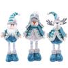 Snowman Elk Christmas Telescopic Doll Ornaments Cute Merry Christmas Decoration  New Year Supplies