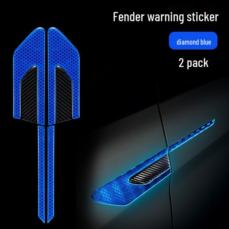 Carbon Fiber Car Body Decoration Stickers & Air Vent Accent