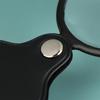 Folding Magnifying Glass Folded Leather Case Portable Handheld Jewelry Loupe 8X Mini Magnification 50/60/70MM